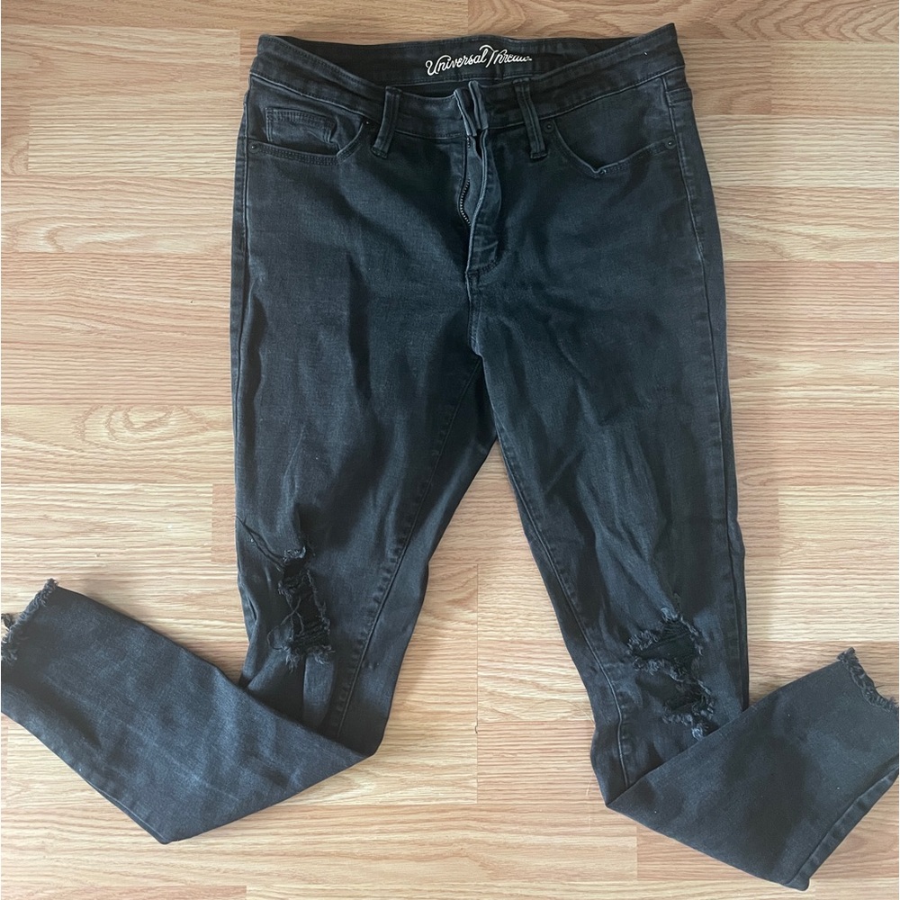 Universal Thread (Target) Black Ripped Jeans